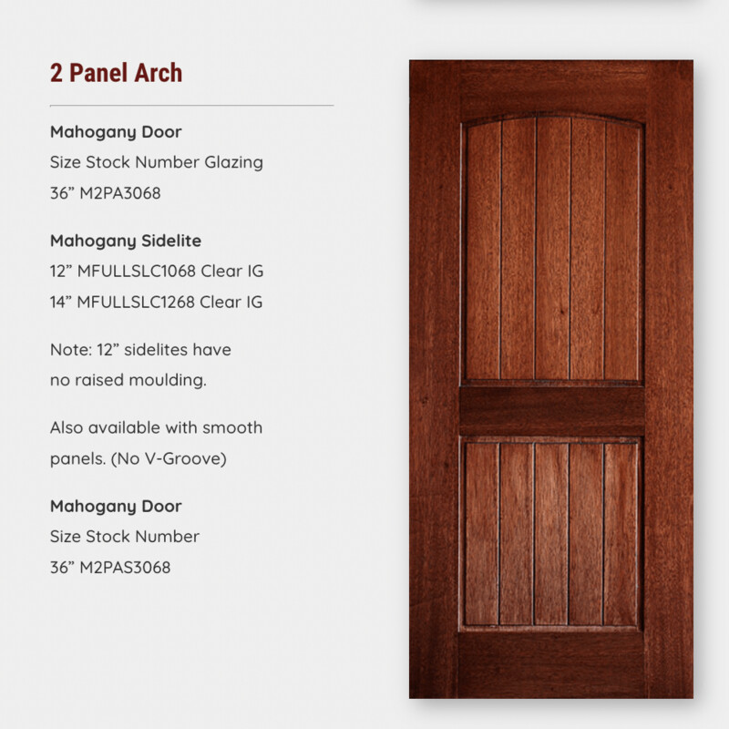 2 Panel Arch