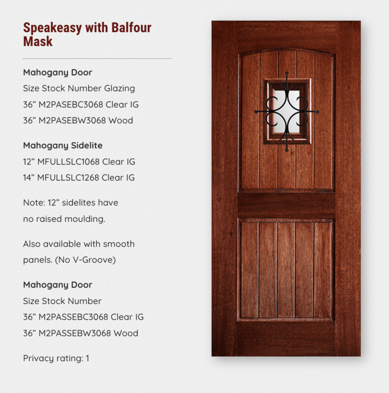 Speakeasy with Balfour Mask
