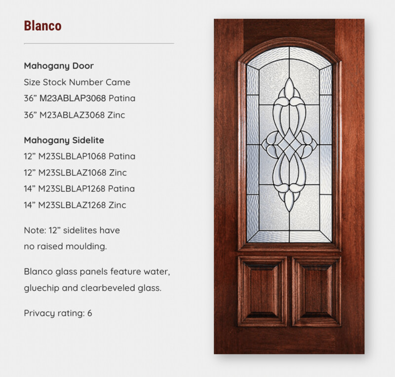 Blanco 2/3 Arch with Sidelites