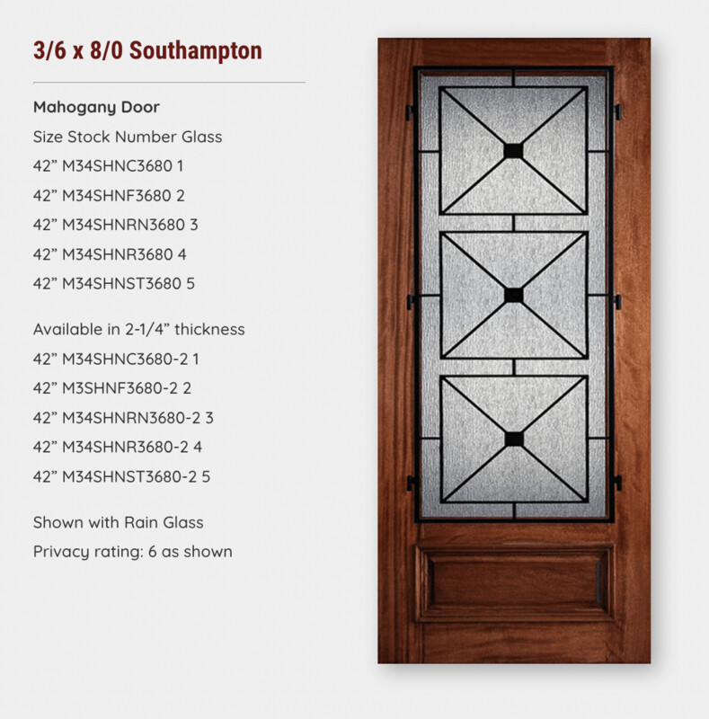 3/6 x 8/0 Southampton