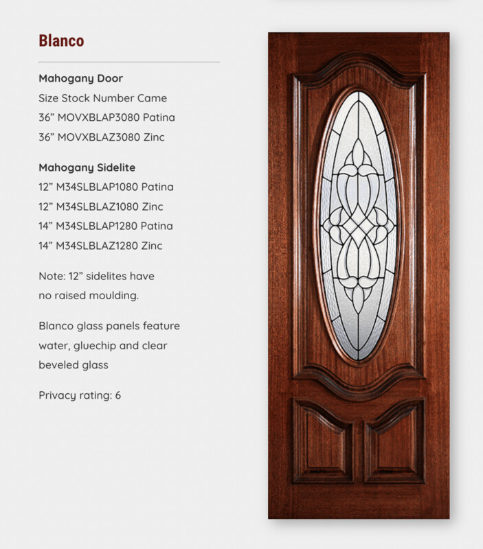 Blanco Deluxe Oval with Blanco 3/4 Sidelites