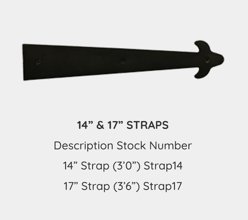 ​14” & 17” STRAPS