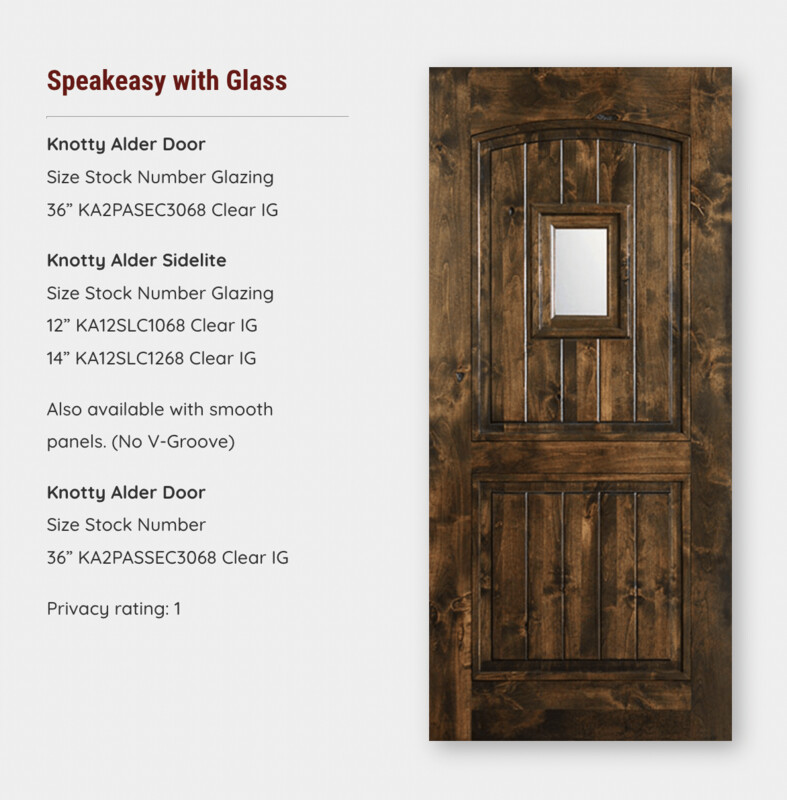 Speakeasy with Glass