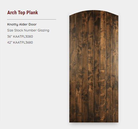 Arch Top Plank