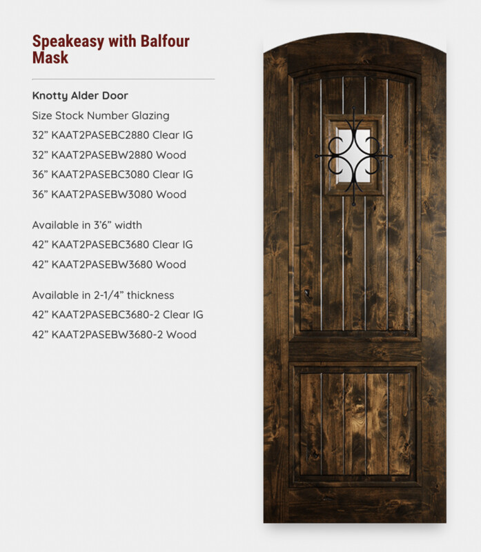 Speakeasy with Balfour Mask