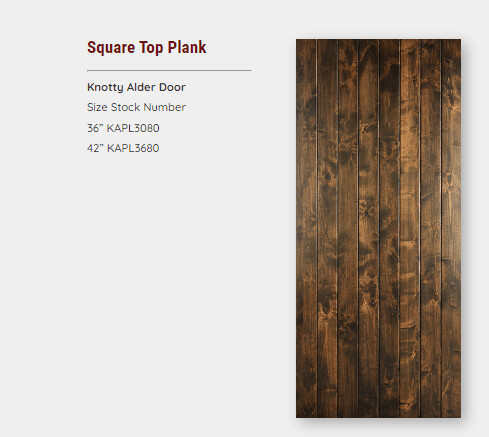 Square Top Plank