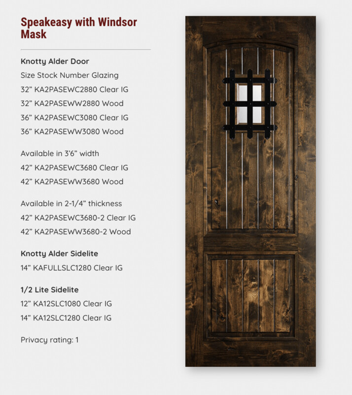 Speakeasy with Windsor Mask