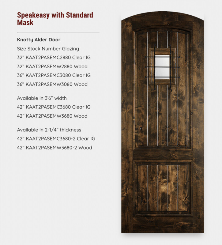 Speakeasy with Standard Mask