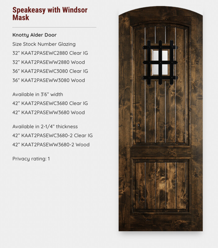 Speakeasy with Windsor Mask