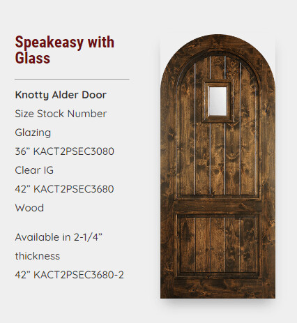 Speakeasy with Glass