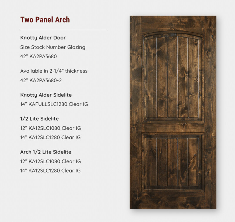 Two Panel Arch