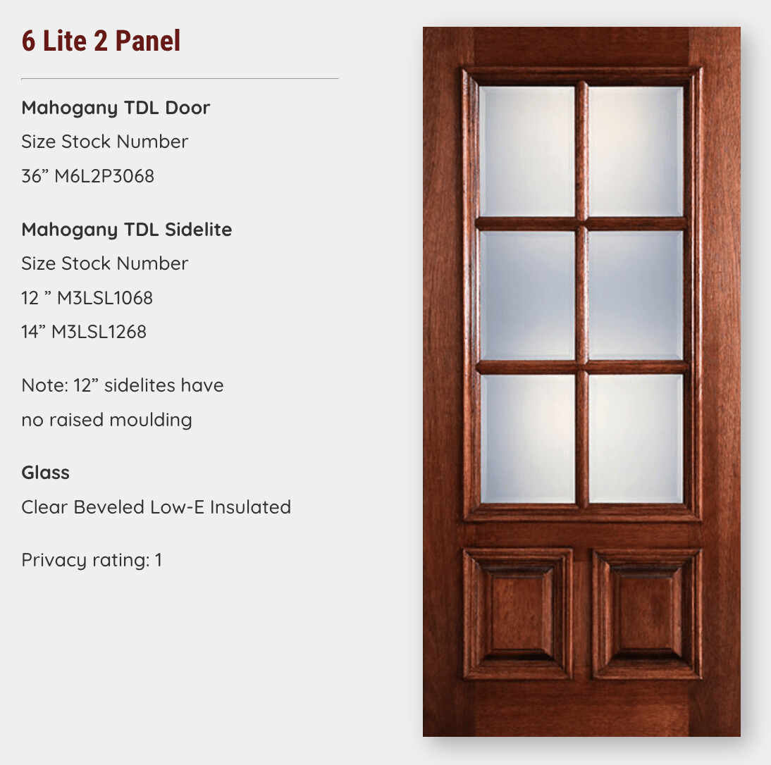 6 Lite 2 Panel