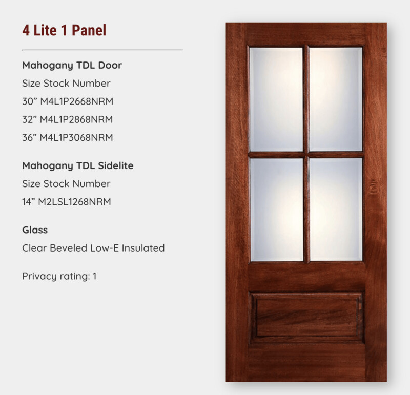 4 Lite 1 Panel