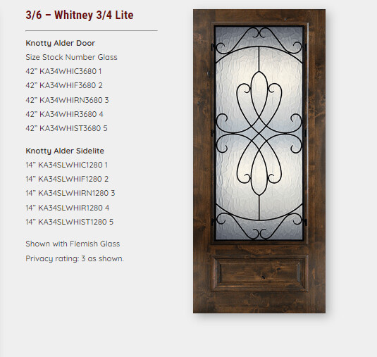 3/6 – Whitney 3/4 Lite