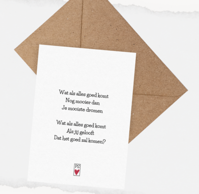 PS met Liefde - Persoonlijk gedicht