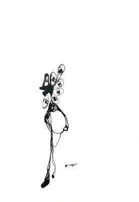 Sillyfish - Pentekening klein