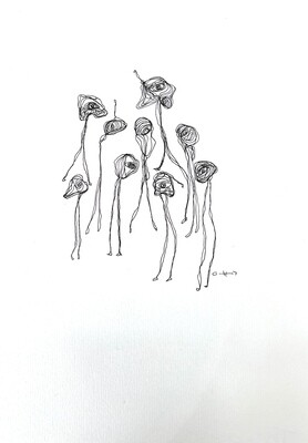 Sillyfish - Pentekening klein