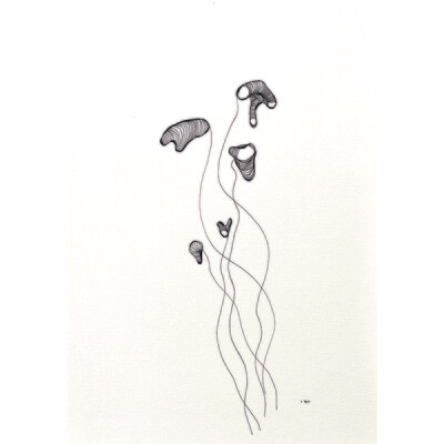 Sillyfish - Pentekening uit de serie &quot;Inner Strength&quot;