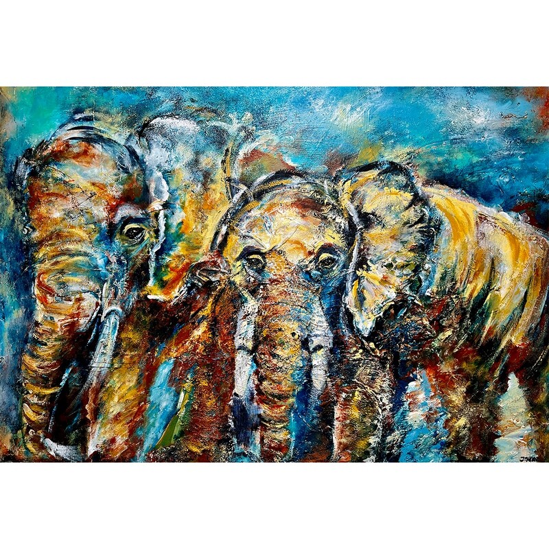 Ineke Duyndam-Kester - Elephants 2