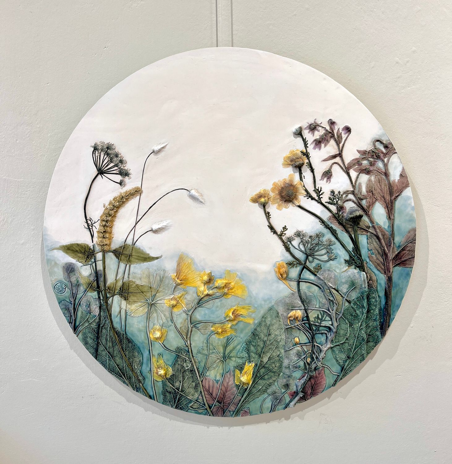 Monique Groosman - Botanische Gipsafdruk Ø50cm
