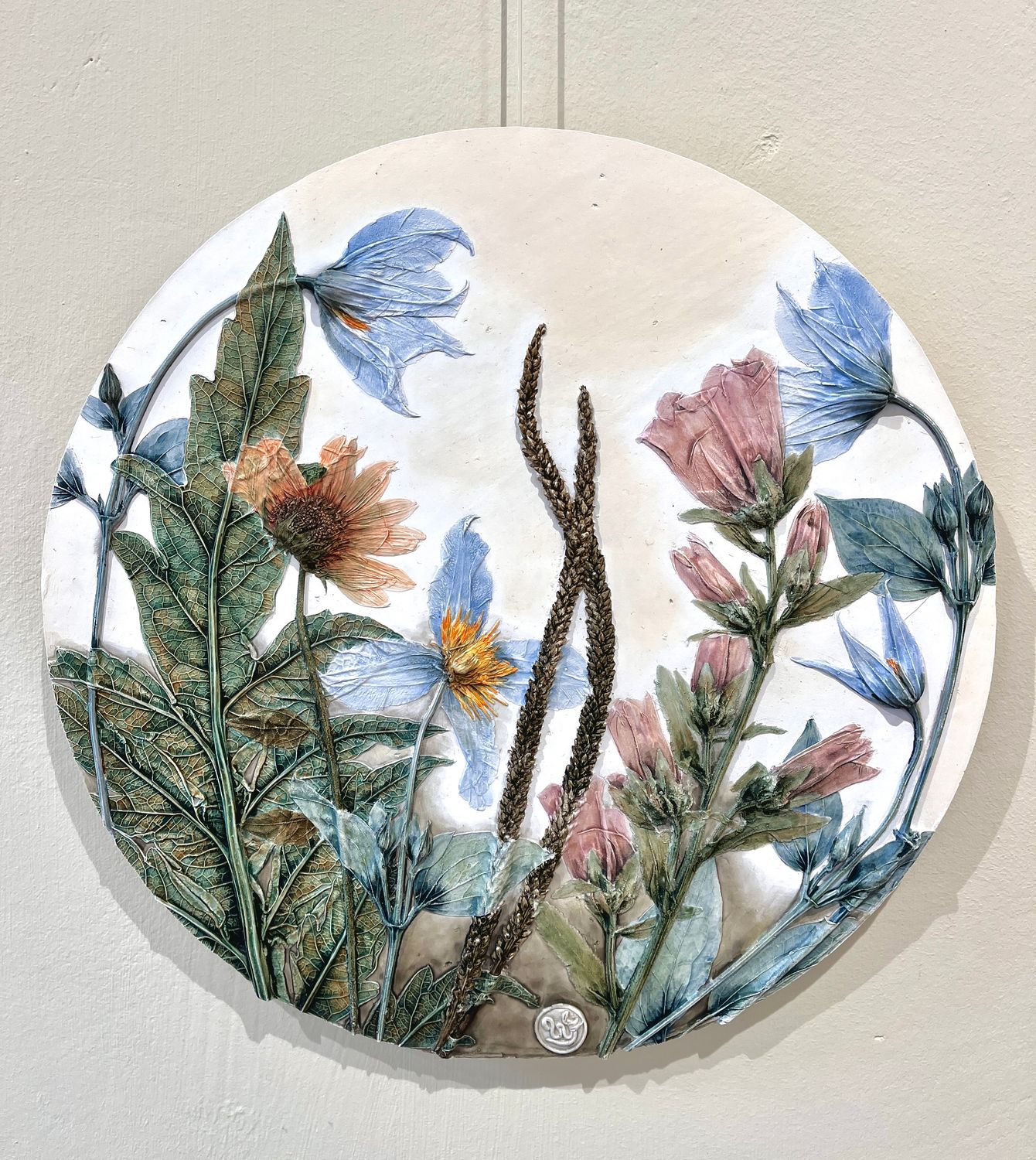 Monique Groosman - Botanische Gipsafdruk Ø35cm