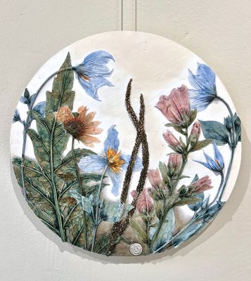 Monique Groosman - Botanische Gipsafdruk Ø35cm