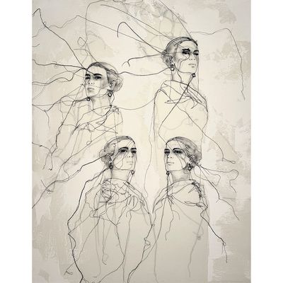 Kim Rijntjes - Uitzonderlijk, met Pijn, Wanhoop, Melancholie en Bitter Ongeluk 90x60