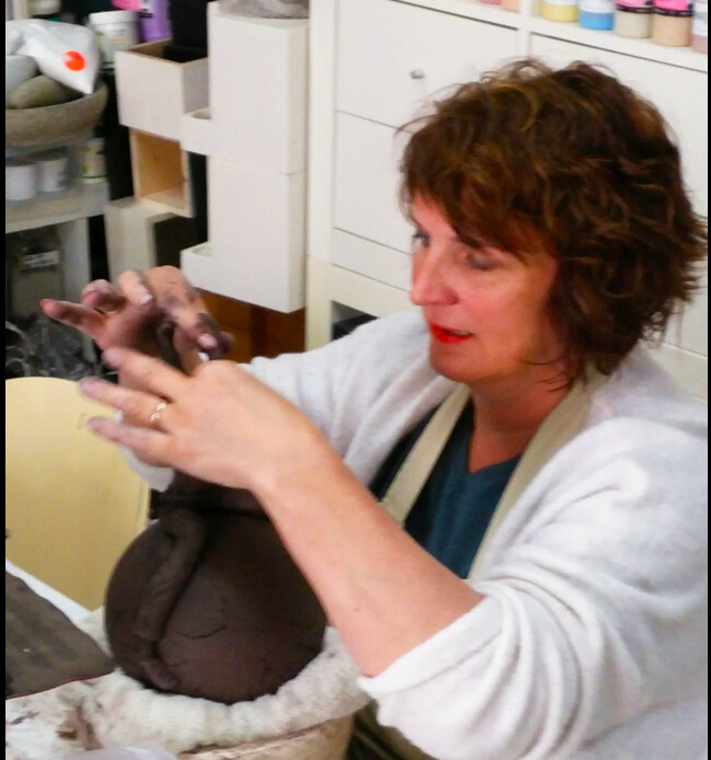 Gerreke van Veen - Keramische en bronze beelden