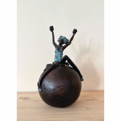 Gerreke van Veen - Mensje op bol