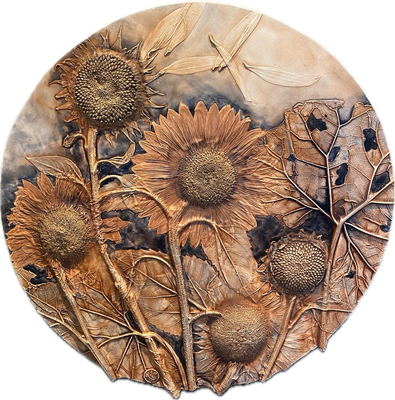 Monique Groosman - Botanische Gipsafdruk