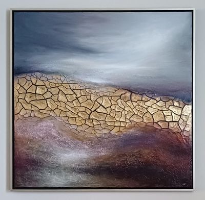 Monika Andriesse Targiel - The Living Pulse of Earth (ingelijst)