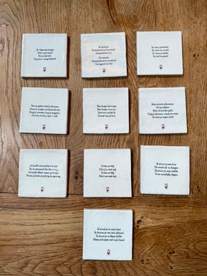 PS met Liefde - Kadotegeltje