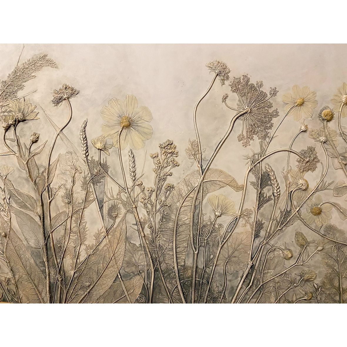 Monique Groosman - Botanische Gipsafdruk