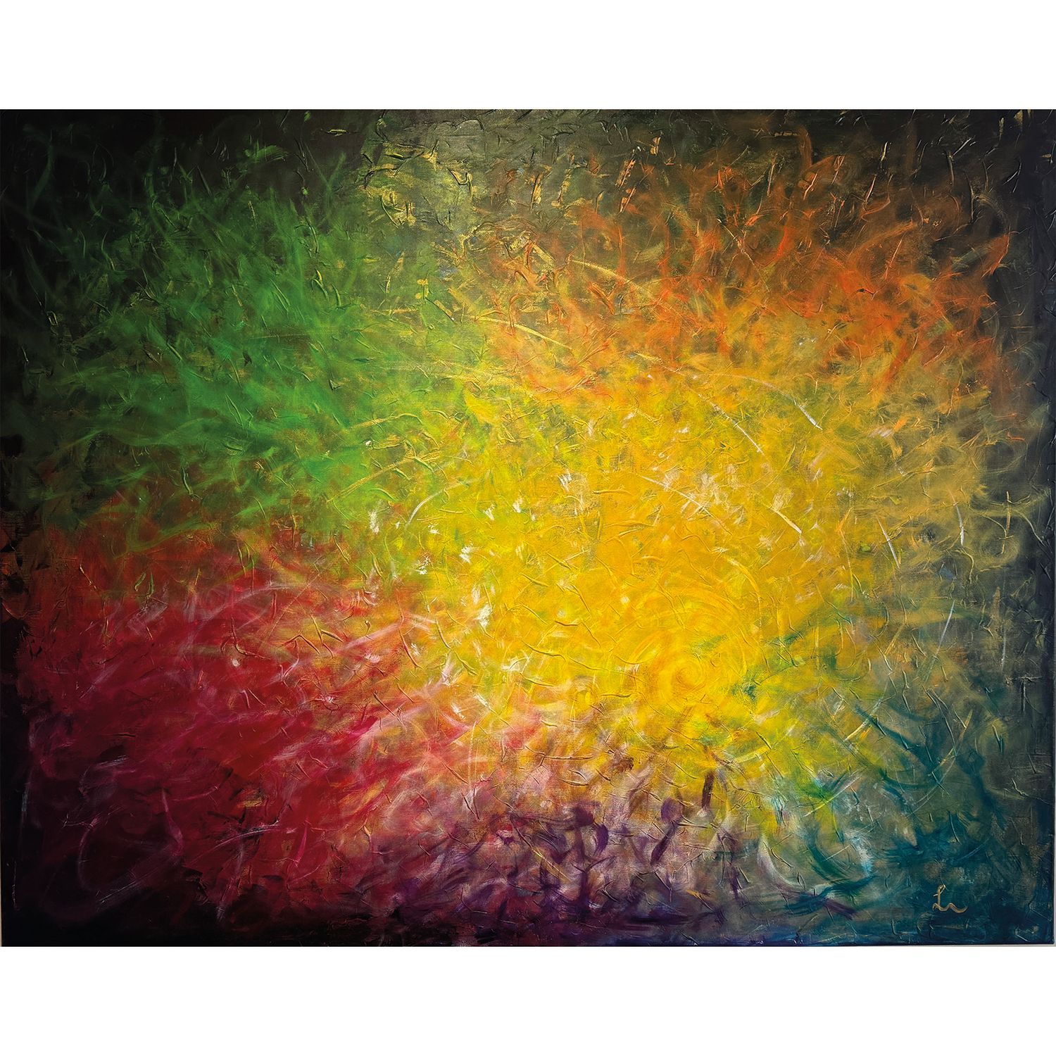 Lysel Art - Rainbow Explosion