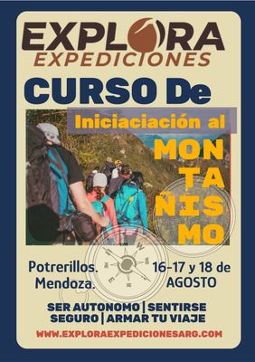 CURSO DE INICIACION AL MONTAÑISMO CURSO DE INICIACION AL MONTAÑISMO