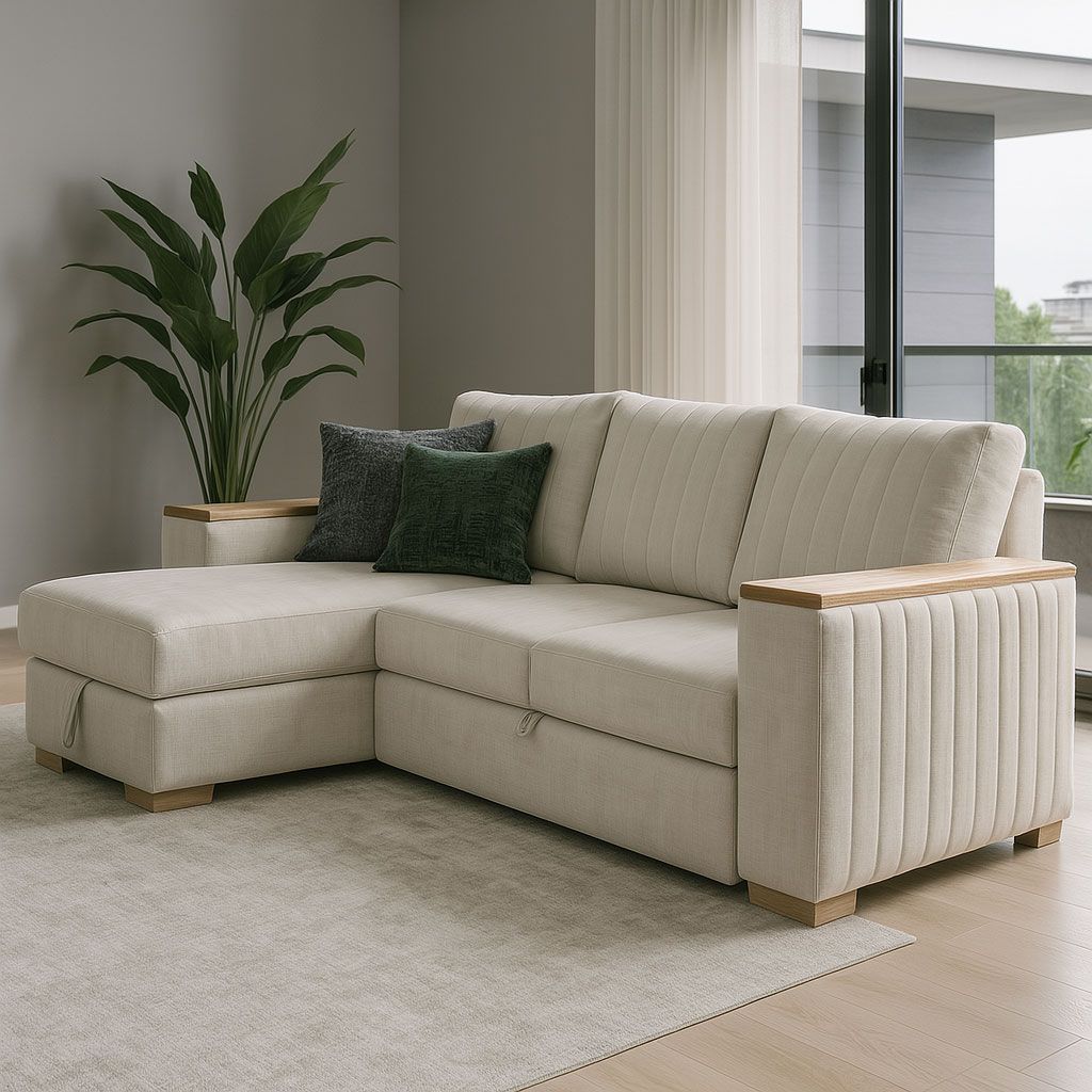 SALA ALEMANA CON BRAZOS ABATIBLES