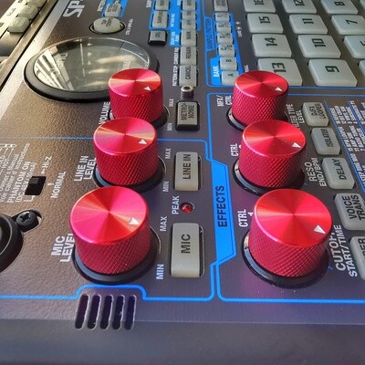 1pcs red metal knob for Roland SP, Akai MPC, Boss SP, Akai Force