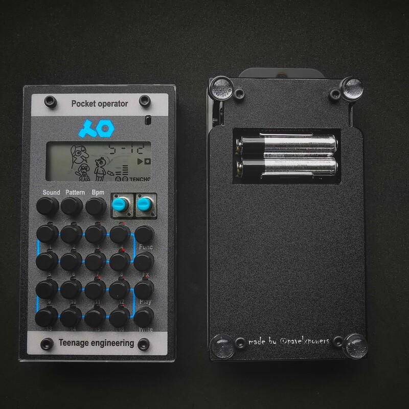 case for TE Pocket Operator (E-MU SP-1200 style)