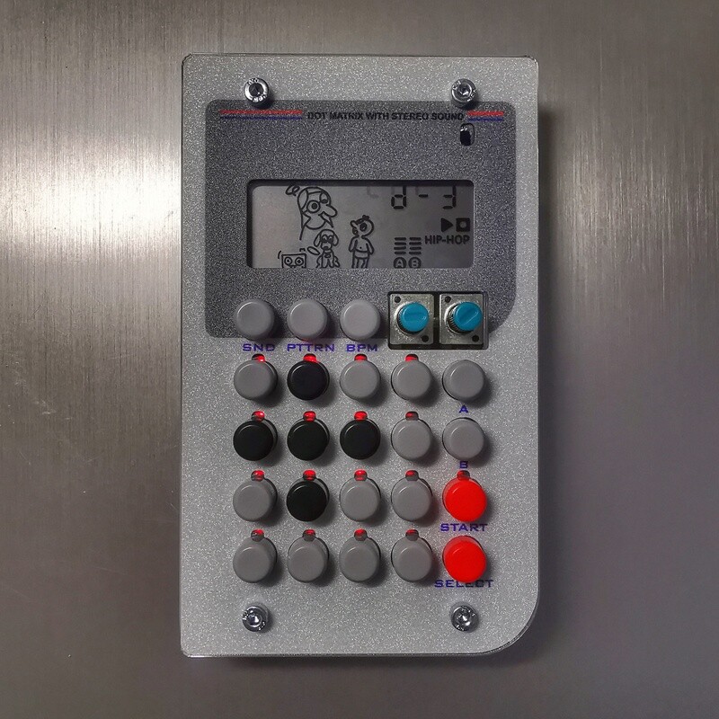 case for Teenage Engineering pocket operators (gameboy style)