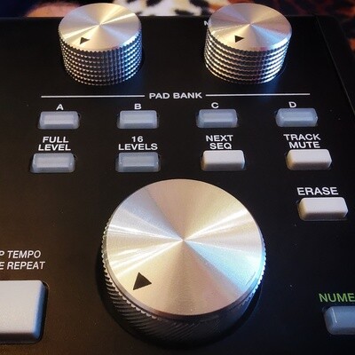 Data Wheel alluminium knob for Akai mpc 1000 (choose colour)