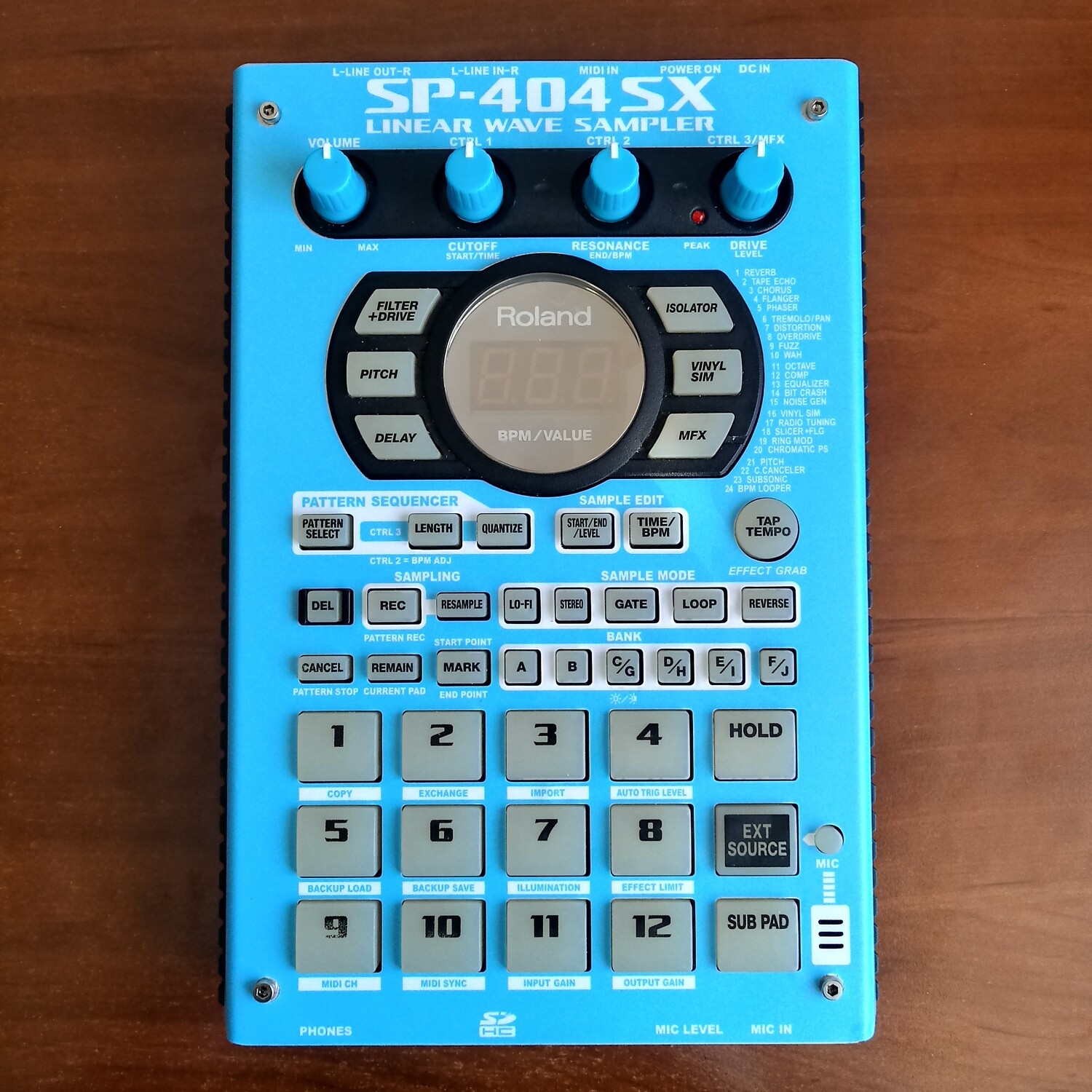 Vinyl skins for Roland SP-404SX (choose color)