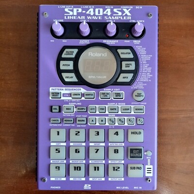 SP-404sx イエロー Roland】世界中のDJ/トラック・メーカーから愛用