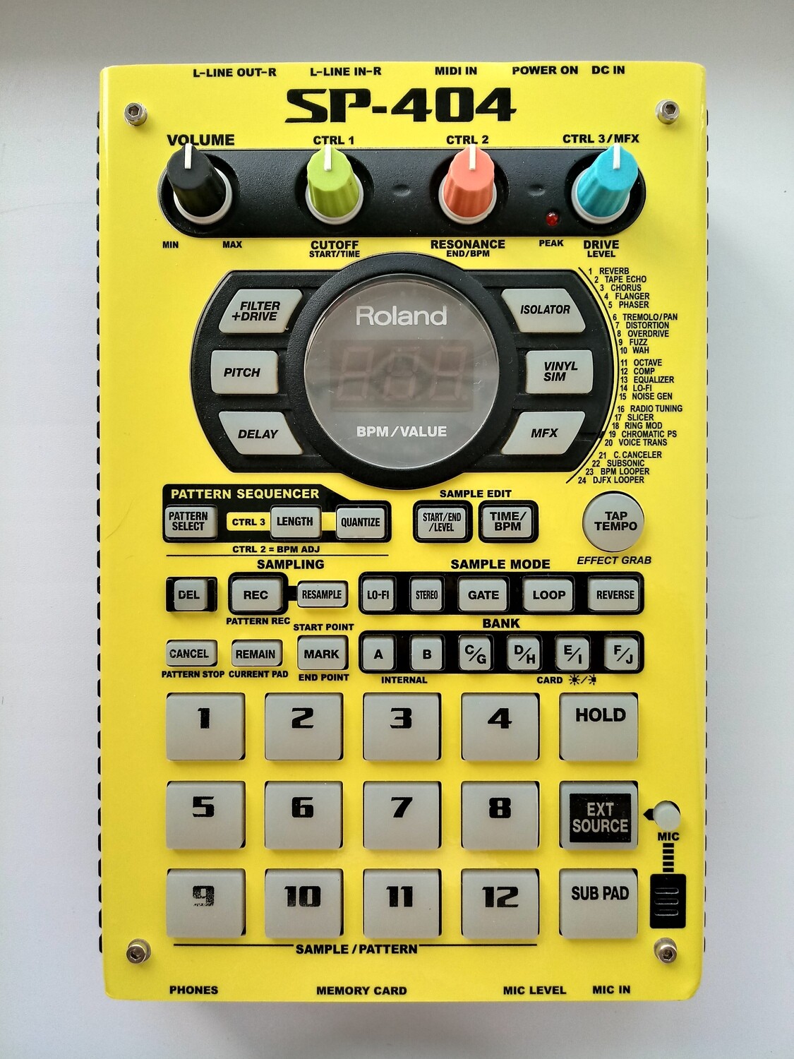 Vinyl skins for Roland SP-404 (retro styles)