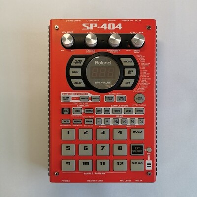 Vinyl skins for Roland SP-404 (retro styles)