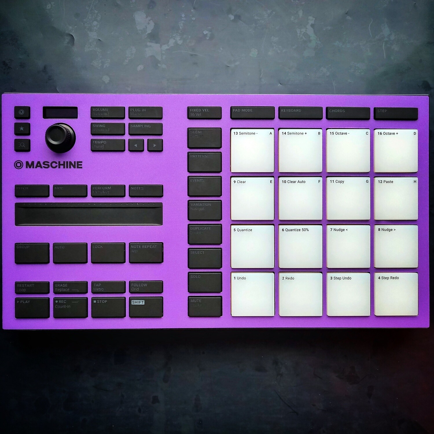 Vinyl skins for NI Maschine MK3 mikro (choose color)