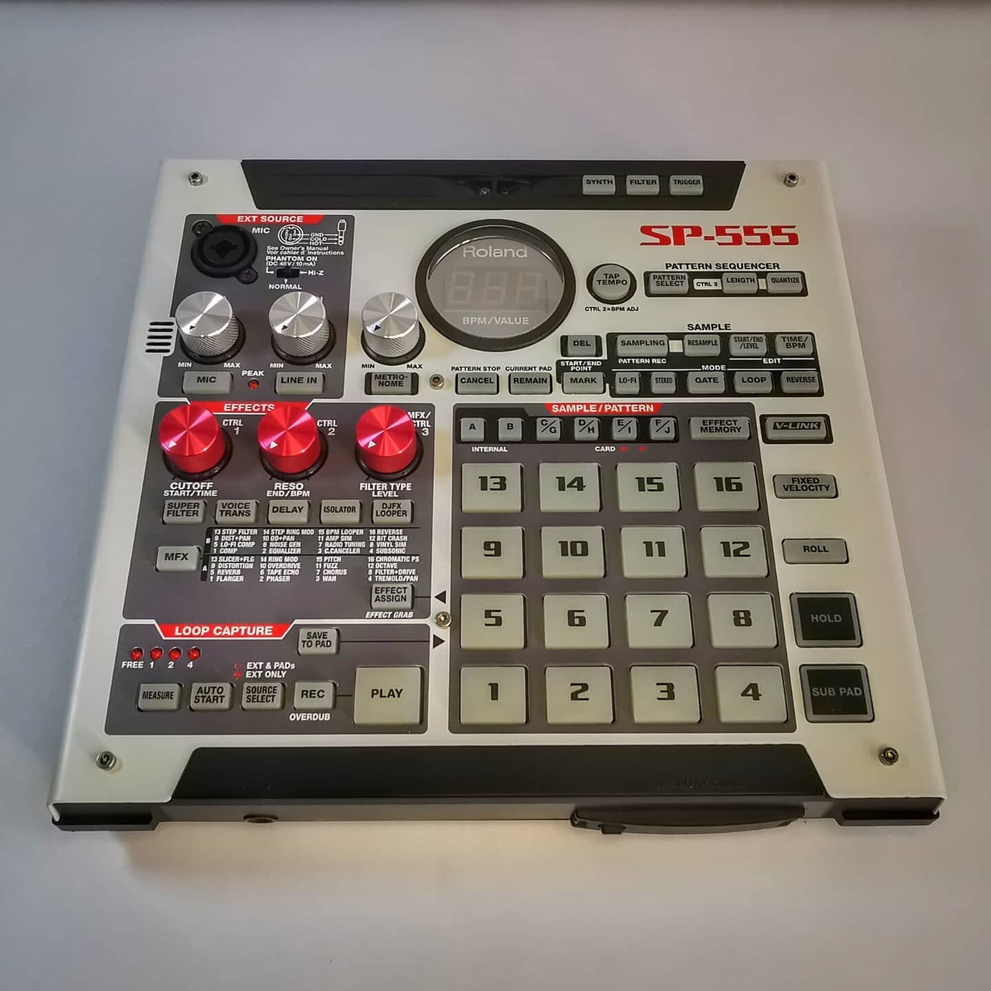 Vinyl skins for Roland SP-555 (choose style)