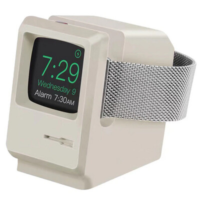 For Apple Watch 7 6 5 4 iWatch 3 2 1 Silicone Stand Charging Dock Holder