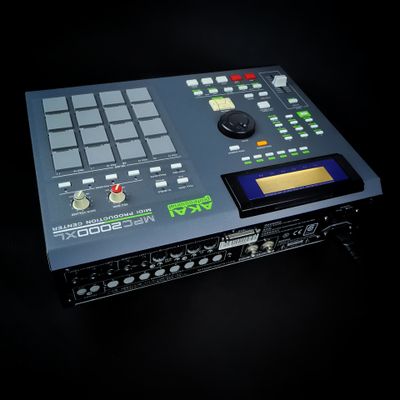 Skin for AKAI MPC 2000XL - Gray & Lime (DIGITAL files ONLY)
