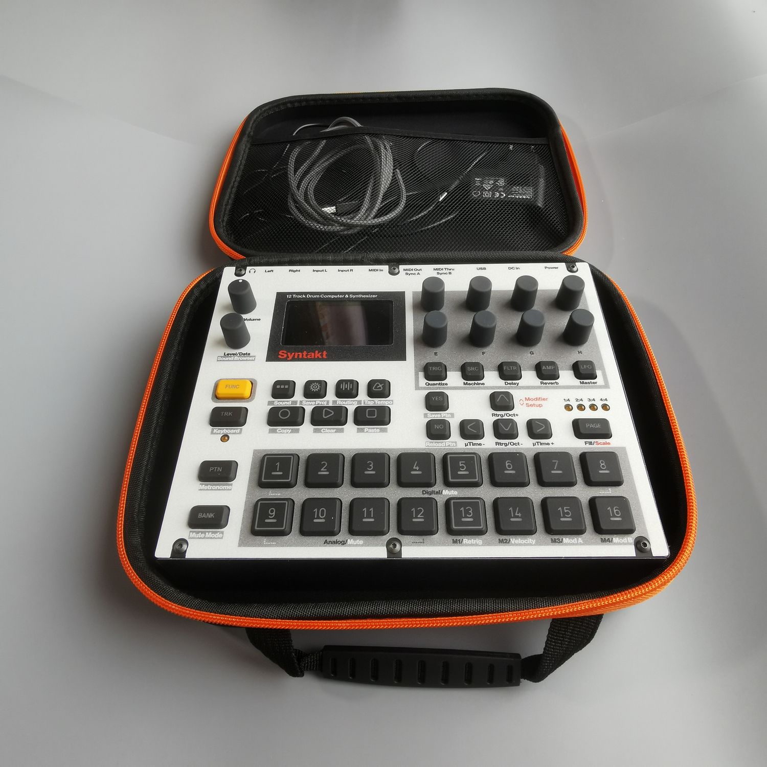 Case for Roland MC-101, TR-6S, Digitakt 1,2, Digitone 1,2