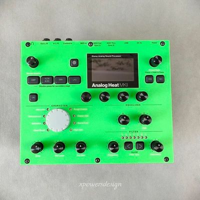 Magnetic faceplate for Elektron Analog Heat mk2 Magnetic faceplate for Elektron Analog Heat mk2